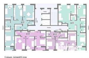 3-к квартира, вторичка, 94м2, 8/17 этаж