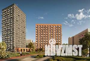 2-к квартира, строящийся дом, 36м2, 4/24 этаж