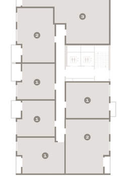 3-к квартира, вторичка, 106м2, 8/16 этаж