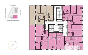3-к квартира, вторичка, 69м2, 25/25 этаж