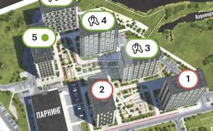 1-к квартира, вторичка, 34м2, 4/24 этаж