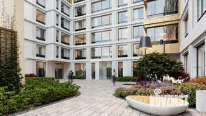 1-к квартира, строящийся дом, 42м2, 6/7 этаж