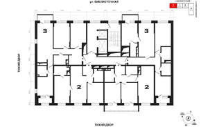 2-к квартира, вторичка, 68м2, 3/25 этаж