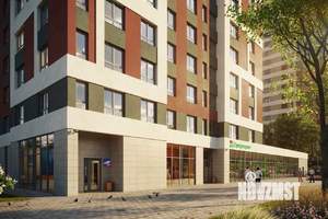 1-к квартира, строящийся дом, 34м2, 25/25 этаж