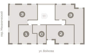 2-к квартира, вторичка, 81м2, 4/7 этаж