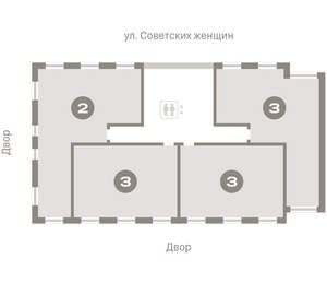 3-к квартира, вторичка, 132м2, 7/24 этаж