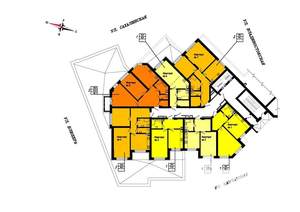 2-к квартира, вторичка, 68м2, 2/24 этаж