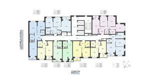 2-к квартира, вторичка, 56м2, 20/23 этаж