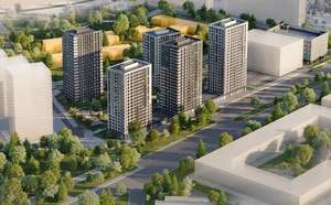 1-к квартира, вторичка, 32м2, 6/22 этаж
