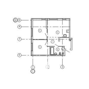 2-к квартира, строящийся дом, 60м2, 1/24 этаж