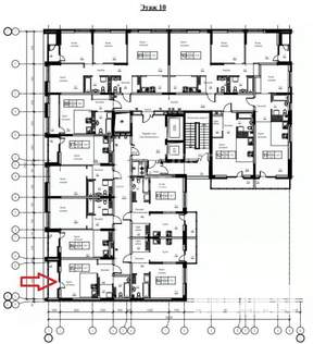 Студия квартира, вторичка, 29м2, 10/20 этаж