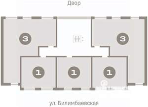 3-к квартира, вторичка, 83м2, 3/7 этаж