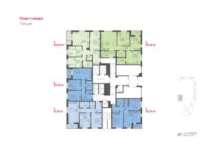 2-к квартира, вторичка, 57м2, 1/16 этаж