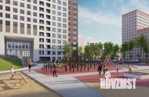 3-к квартира, строящийся дом, 74м2, 16/26 этаж