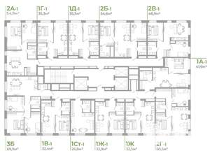 1-к квартира, вторичка, 35м2, 28/29 этаж