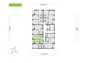 1-к квартира, вторичка, 39м2, 9/17 этаж