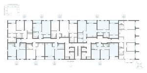 1-к квартира, вторичка, 43м2, 21/32 этаж