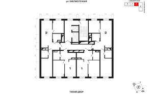 1-к квартира, вторичка, 40м2, 9/25 этаж