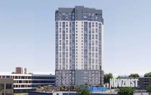 2-к квартира, строящийся дом, 57м2, 22/26 этаж