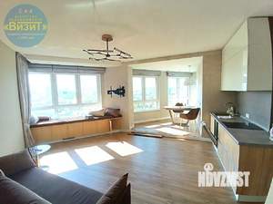 1-к квартира, вторичка, 60м2, 15/25 этаж
