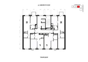 2-к квартира, вторичка, 66м2, 8/25 этаж