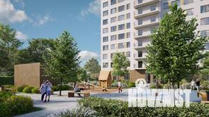 1-к квартира, строящийся дом, 29м2, 16/24 этаж
