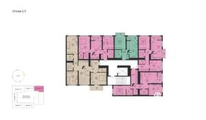 2-к квартира, вторичка, 58м2, 8/31 этаж