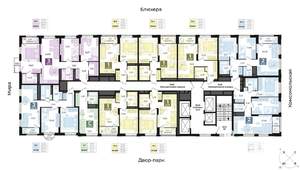 1-к квартира, вторичка, 45м2, 27/31 этаж