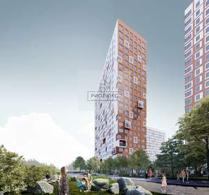 1-к квартира, вторичка, 38м2, 9/24 этаж