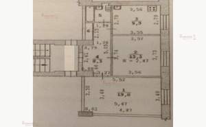 2-к квартира, вторичка, 55м2, 2/5 этаж