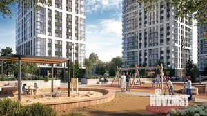 1-к квартира, строящийся дом, 64м2, 19/20 этаж