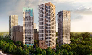 1-к квартира, вторичка, 26м2, 19/32 этаж