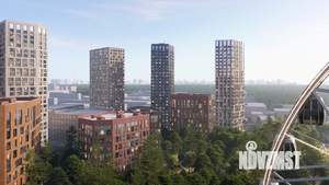 1-к квартира, строящийся дом, 37м2, 2/30 этаж