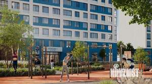 Студия квартира, строящийся дом, 33м2, 23/27 этаж