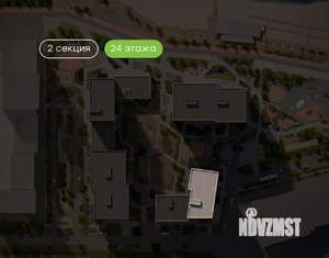 2-к квартира, вторичка, 64м2, 11/24 этаж