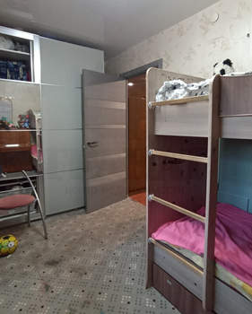 3-к квартира, вторичка, 52м2, 2/5 этаж
