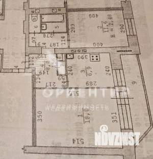 2-к квартира, вторичка, 49м2, 1/9 этаж