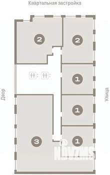 1-к квартира, вторичка, 45м2, 3/16 этаж