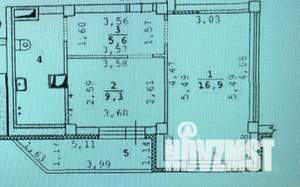 1-к квартира, вторичка, 40м2, 9/18 этаж