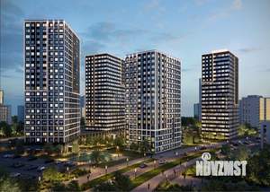 1-к квартира, строящийся дом, 32м2, 3/22 этаж