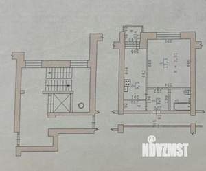 1-к квартира, вторичка, 36м2, 6/9 этаж