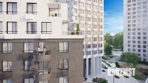 1-к квартира, сданный дом, 41м2, 3/8 этаж