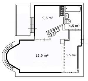 1-к квартира, вторичка, 39м2, 7/17 этаж
