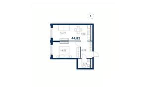 1-к квартира, вторичка, 45м2, 4/28 этаж