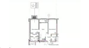 2-к квартира, вторичка, 64м2, 1/27 этаж