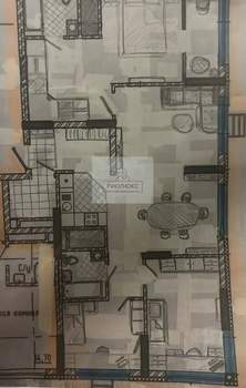 3-к квартира, вторичка, 109м2, 6/22 этаж