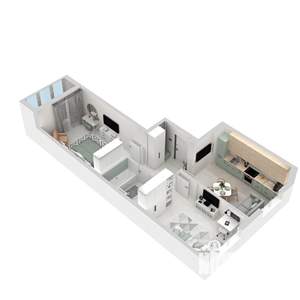2-к квартира, вторичка, 57м2, 1/18 этаж