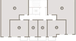 3-к квартира, вторичка, 85м2, 6/16 этаж