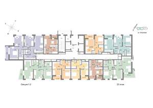 1-к квартира, вторичка, 37м2, 23/25 этаж