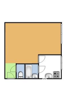 1-к квартира, вторичка, 31м2, 1/5 этаж